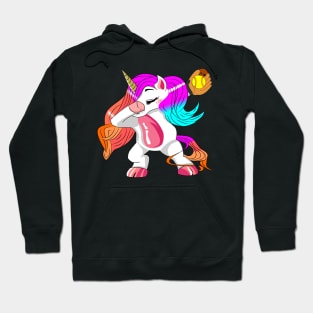 Dabbing Unicorn Baseball Hoodie